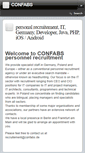 Mobile Screenshot of confabs.de